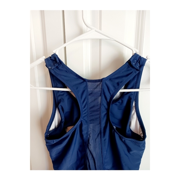 Latched Mama Racerback Peplum Swim Tank - Picture 3 of 7